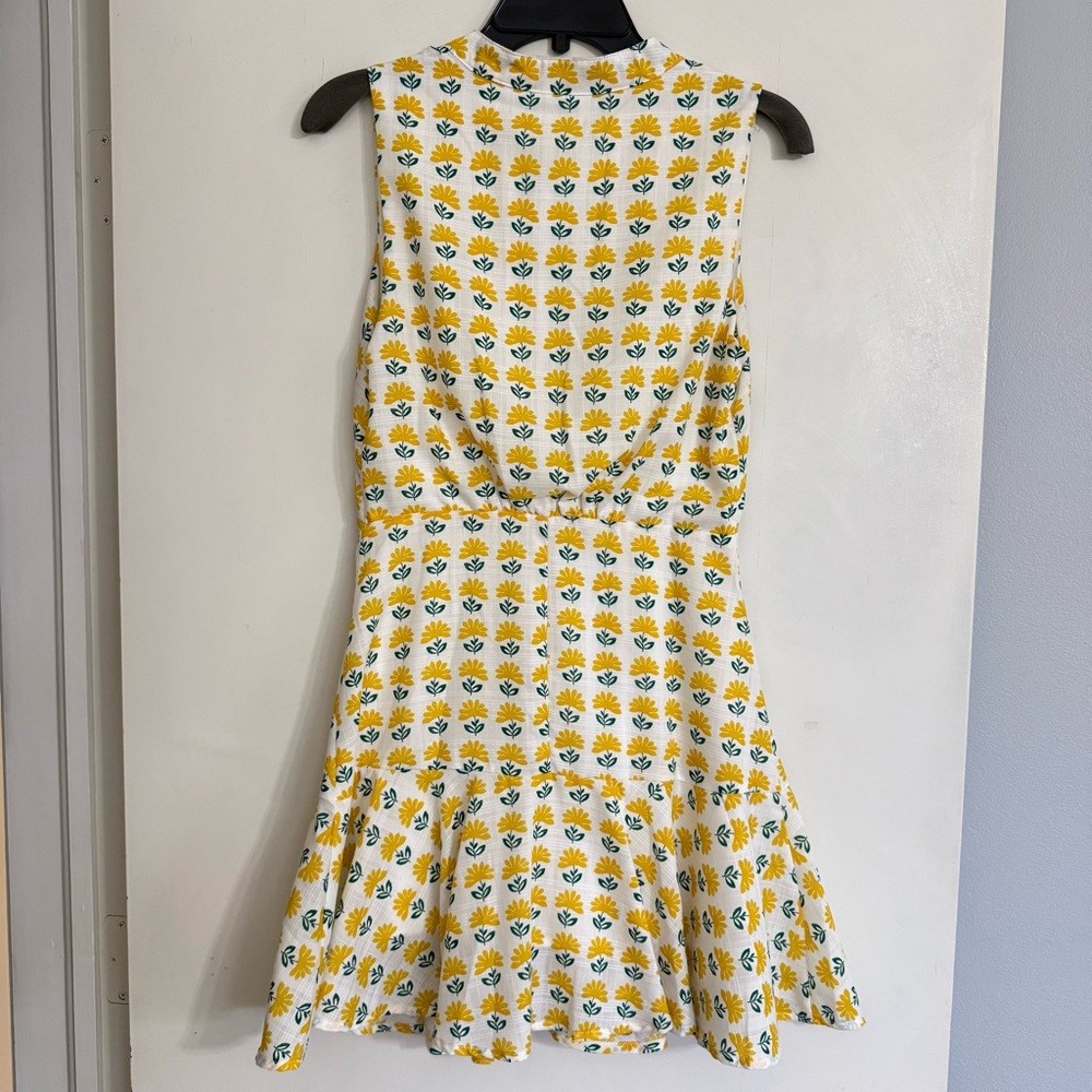 Floral Sleeveless Fit & Flare Dress - Picture 4 of 8